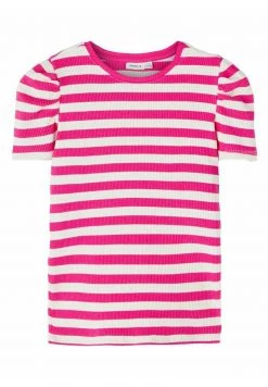 Name It T-Shirt Print - Pink/white | Kinder