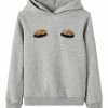 Name It Kinder Kapuzenpullover - Grey Melange