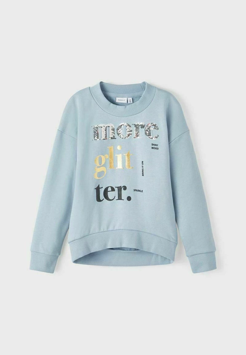 Name It Kinder Sweatshirt - Dusty Blue 5 Name It Kinder Sweatshirt - Dusty Blue – Bild 3