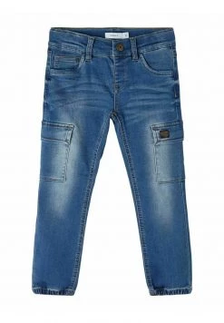 Name It Kinder Jeans Tapered Fit - Medium Blue Denim