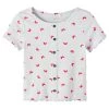Name It Kinder NKFVEMIA SLIM - T-Shirt Print - Heather -Name it Verkäufe 05c5a5b961bd497aa7a7f10fe6aa4130