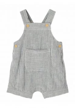 Name It Kinder OVERALL SOLLE GESTREIFTER - Latzhose - Dark Sapphire