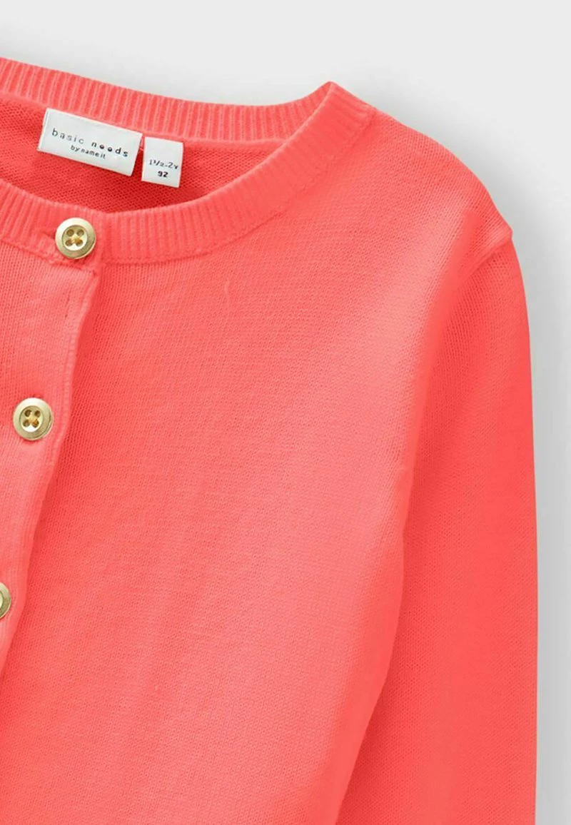 Name It Kinder LANGARM - Strickjacke - Georgia Peach 4 Name It Kinder LANGARM - Strickjacke - Georgia Peach – Bild 2