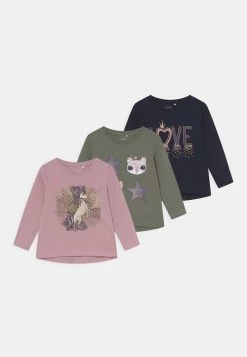 Name It NMFVIX 3 PACK - Langarmshirt - Agave Green | Kinder