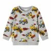 Name It JCB - Sweatshirt - Grey Melange | Kinder
