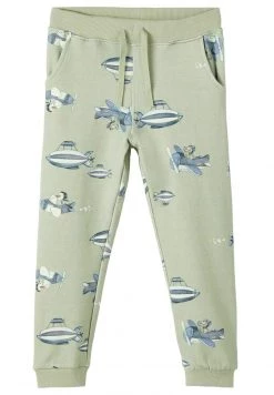 Name It Kinder AIRPLANE - Jogginghose - Desert Sage