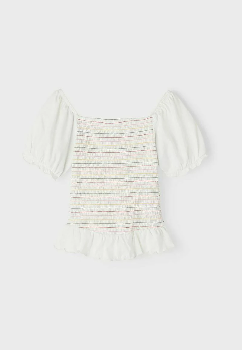 Name It KURZEN ÄRMELN - Bluse - White Alyssum | Kinder 4 Name It KURZEN ÄRMELN - Bluse - White Alyssum | Kinder – Bild 2