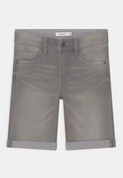 Name It Kinder NKMSOFUS LONG - Jeans Shorts - Medium Grey Denim