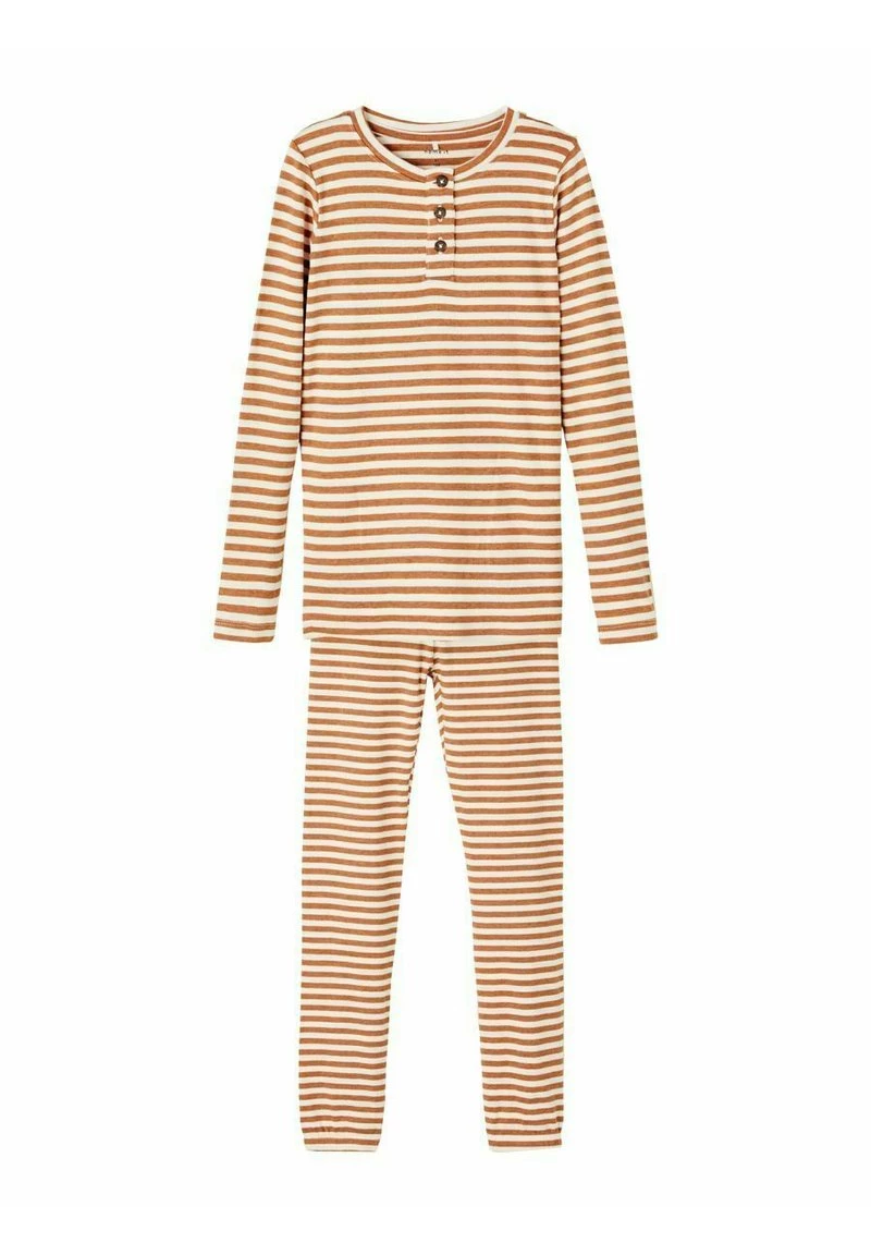 Name It Kinder Nachtwäsche Set - Caramel Café 3 Name It Kinder Nachtwäsche Set - Caramel Café
