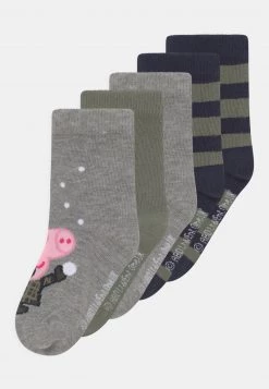 Name It Kinder NMMPEPPAPIG OSVALD 5 PACK - Socken - Dark Sapphire