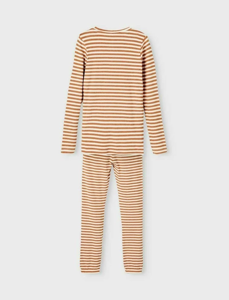 Name It Kinder Nachtwäsche Set - Caramel Café 4 Name It Kinder Nachtwäsche Set - Caramel Café – Bild 2