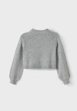 Name It Kinder Strickpullover - Light Grey Melange -Name it Verkäufe 0b6f9b7a7f8f49d69d2c720395a9a2cb