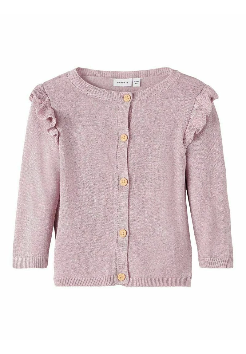 Name It Kinder TENILLE - Strickjacke - Violet Ice 3 Name It Kinder TENILLE - Strickjacke - Violet Ice
