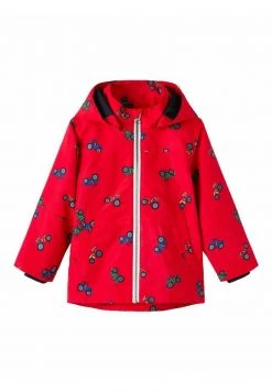 Name It Kinder MAX TRAKTOR- - Regenjacke / Wasserabweisende Jacke - Tango Red