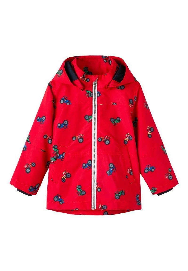 Name It Kinder MAX TRAKTOR- - Regenjacke / Wasserabweisende Jacke - Tango Red 3 Name It Kinder MAX TRAKTOR- - Regenjacke / Wasserabweisende Jacke - Tango Red