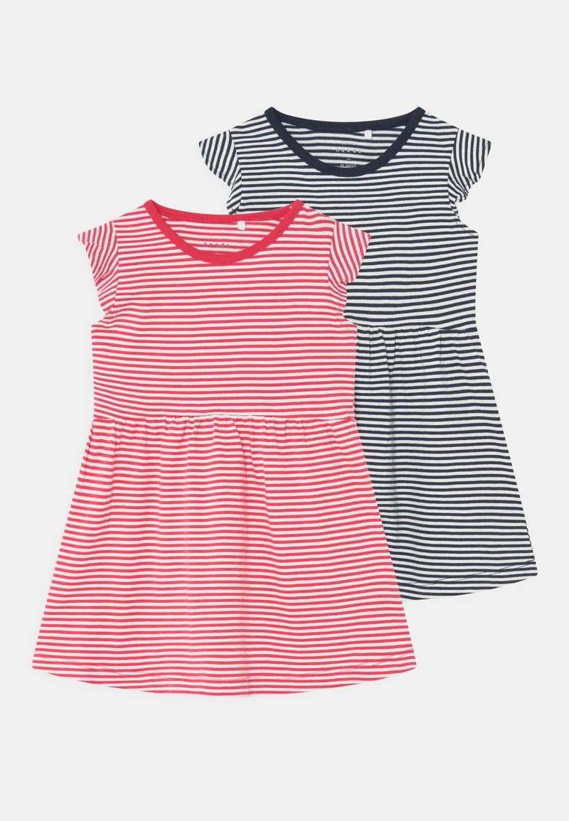 Name It Kinder NMFVINANNA DRESS 2 PACK - Jerseykleid - Watermelon 3 Name It Kinder NMFVINANNA DRESS 2 PACK - Jerseykleid - Watermelon