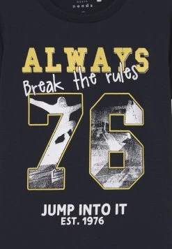 Name It Kinder NMMVUX SS TOP DDD - T-Shirt Print - Dark Sapphire -Name it Verkäufe 10d2919132844fa7ac1c44210f1c0c58