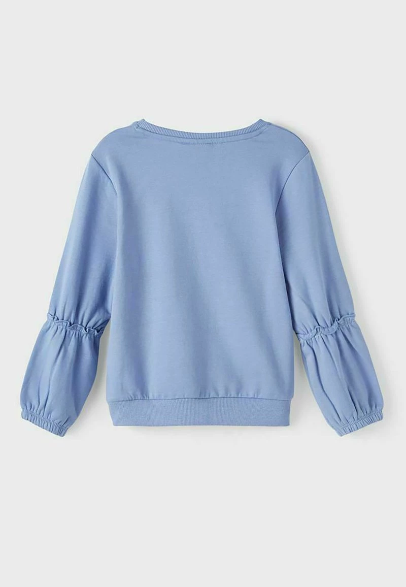 Name It Kinder LANGEN ÄRMELN RÜSCHEN - Sweatshirt - Colony Blue 4 Name It Kinder LANGEN ÄRMELN RÜSCHEN - Sweatshirt - Colony Blue – Bild 2