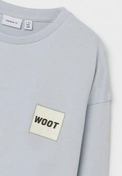Name It WOOT - Sweatshirt - Gray Dawn | Kinder -Name it Verkäufe 12a89cf3b46b4666b34d37f904c82585