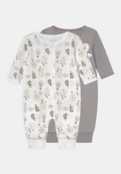 Name It NBNNIGHTSUIT ZIP BALLOON 2 PACK UNISEX - Pyjama - Grey