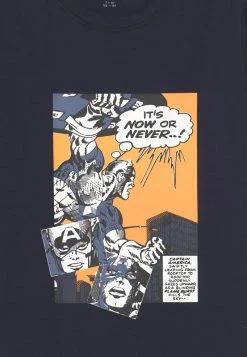 Name It Kinder NKFHELLE SS DRESS CAMP 2P - T-Shirt Print - Dark Sapphire -Name it Verkäufe 15cab123b00e4b898acdb6f5b962d8b2