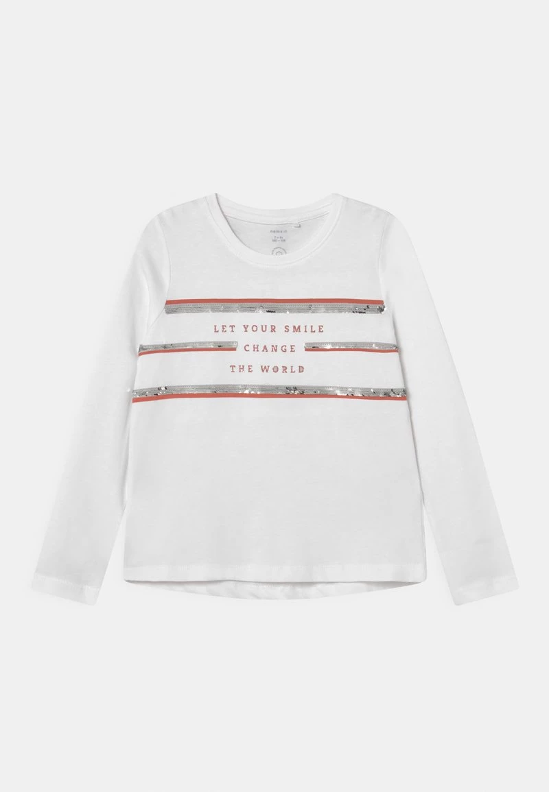 Name It Kinder NKFOINE - Langarmshirt - Bright White 3 Name It Kinder NKFOINE - Langarmshirt - Bright White
