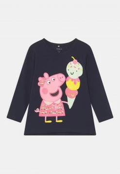 Name It Kinder NMFPEPPAPIG MASBA - Langarmshirt - Dark Sapphire