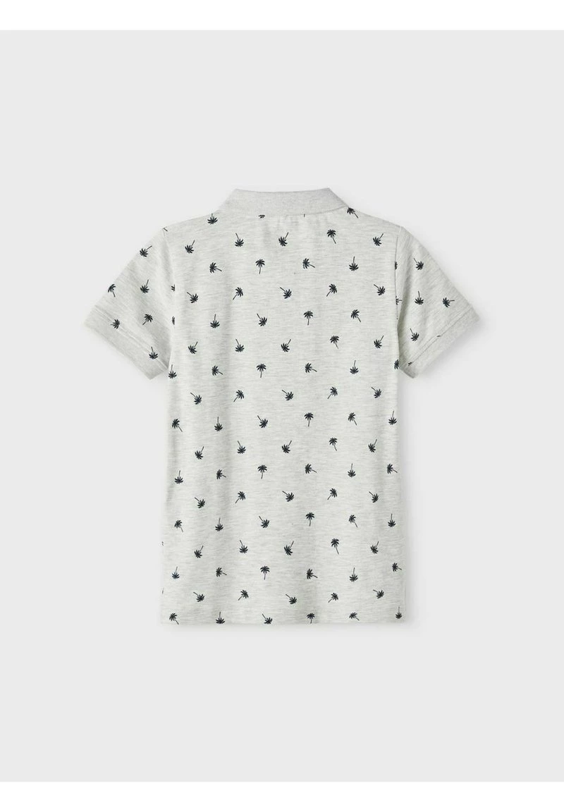 Name It Kinder Poloshirt - Light Grey Melange 4 Name It Kinder Poloshirt - Light Grey Melange – Bild 2