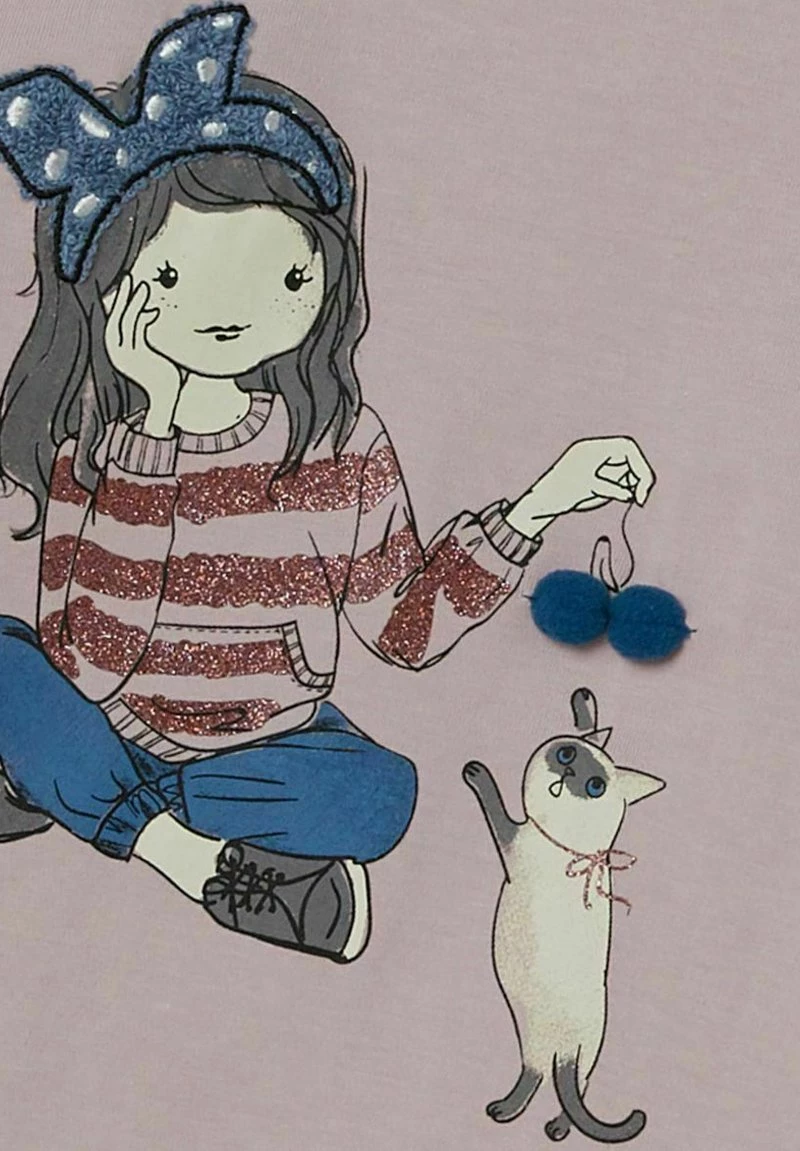 NAME IT - T-Shirt Print - Violet Ice | Kinder 6 NAME IT - T-Shirt Print - Violet Ice | Kinder – Bild 4