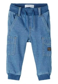 Name It Kinder Jeans Relaxed Fit - Medium Blue Denim