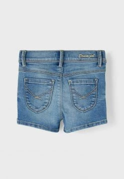 Name It SALLI SLIM FIT - Jeans Shorts - Light Blue Denim | Kinder -Name it Verkäufe 1a5e5b6dc5dd4f9d83cf6fa95d212617