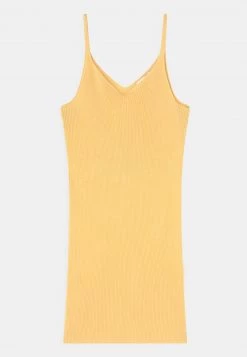 Name It Kinder NKFJALMA STRAP DRESS - Strickkleid - Golden Haze