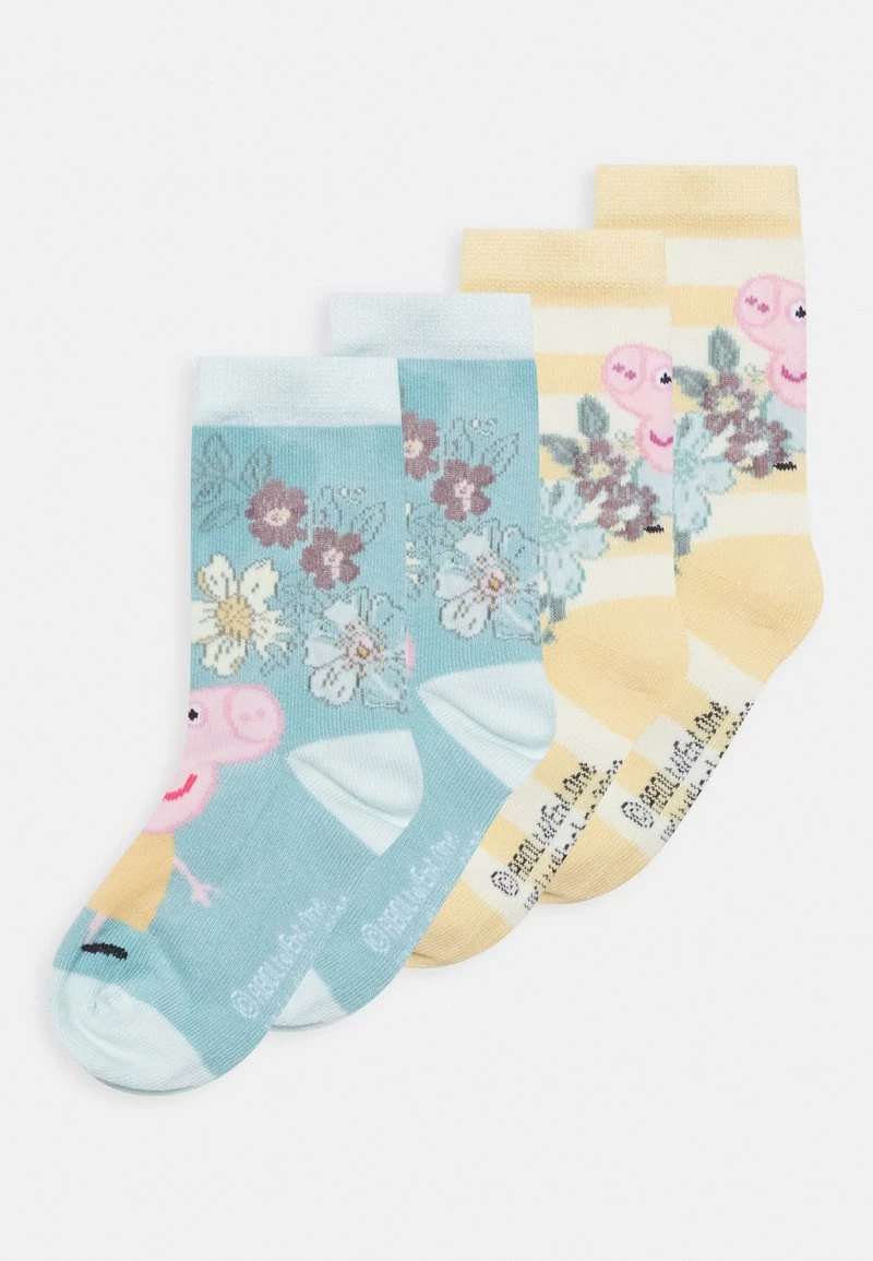 Name It Kinder NMFMAYKEN PEPPAPIG 5 PACK - Socken - Lemon Icing 3 Name It Kinder NMFMAYKEN PEPPAPIG 5 PACK - Socken - Lemon Icing