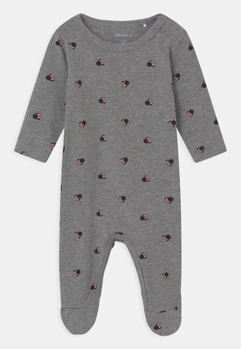 Name It Kinder NITMINNIE AINE - Strampler - Grey 3 Name It Kinder NITMINNIE AINE - Strampler - Grey