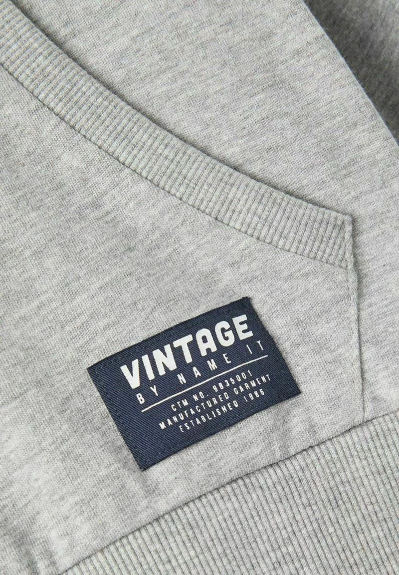 Name It Kinder Kapuzenpullover - Grey Melange 5 Name It Kinder Kapuzenpullover - Grey Melange – Bild 3