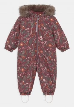 Name It NBFSNOW10 SUIT FLOWER - Schneeanzug - Red Mahogany | Kinder