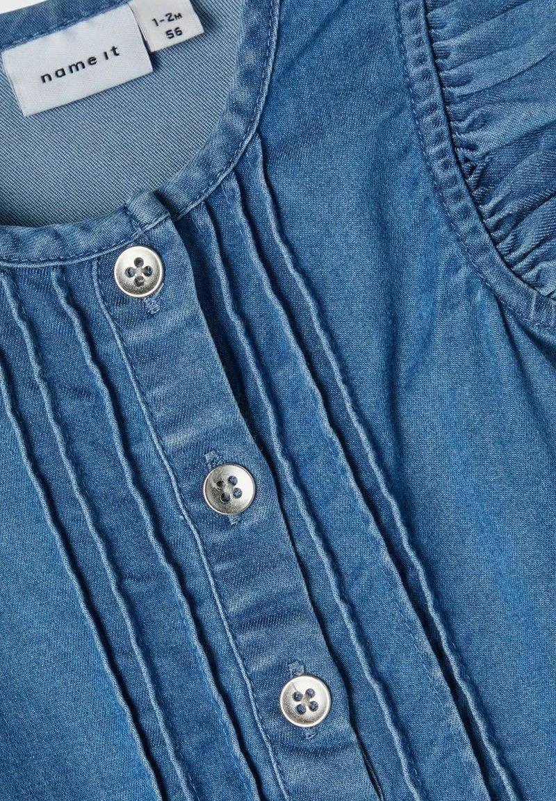 Name It Kinder Jumpsuit - Medium Blue Denim 4 Name It Kinder Jumpsuit - Medium Blue Denim – Bild 2