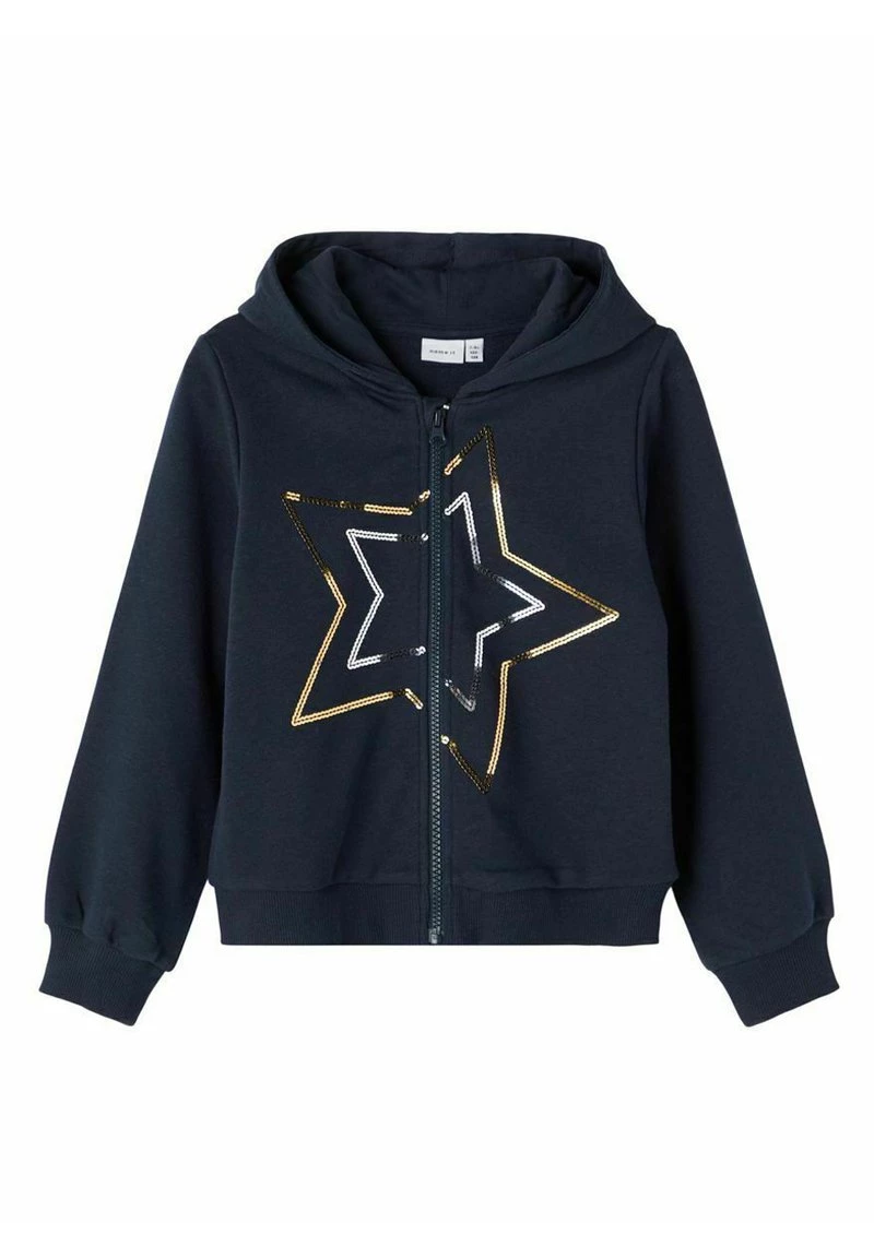 Name It Kinder Sweatjacke - Dark Sapphire 3 Name It Kinder Sweatjacke - Dark Sapphire