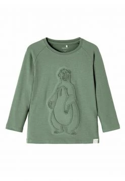 Name It Kinder NMMBALOO FREDDU DISNEY BALOO JUNGLE BOOK - Langarmshirt - Hedge Green