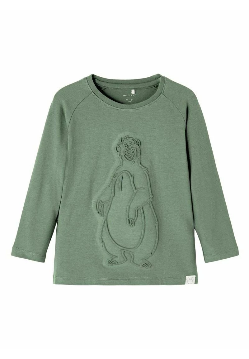 Name It Kinder NMMBALOO FREDDU DISNEY BALOO JUNGLE BOOK - Langarmshirt - Hedge Green 3 Name It Kinder NMMBALOO FREDDU DISNEY BALOO JUNGLE BOOK - Langarmshirt - Hedge Green