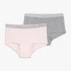 Name It Kinder NKFHIPSTER 2 PACK - Slip - Barely Pink