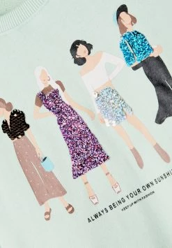 Name It Kinder NKFHILINE LS BOXY SWE UNB - Sweatshirt - Glacier -Name it Verkäufe 23d556c23a5047d5b70d891b4fbb968a