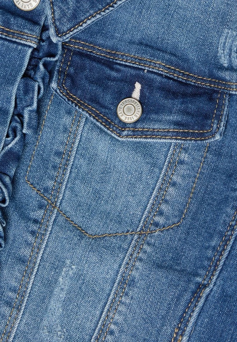 Name It Kinder Jeansjacke - Medium Blue Denim 6 Name It Kinder Jeansjacke - Medium Blue Denim – Bild 4