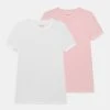 Name It Kinder NKFTOP SLIM BARELY 2 PACK - T-Shirt Basic - Barely Pink