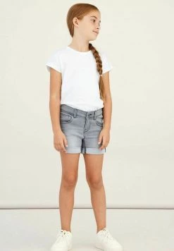 Name It Kinder SALLI - Jeans Shorts - Medium Grey Denim