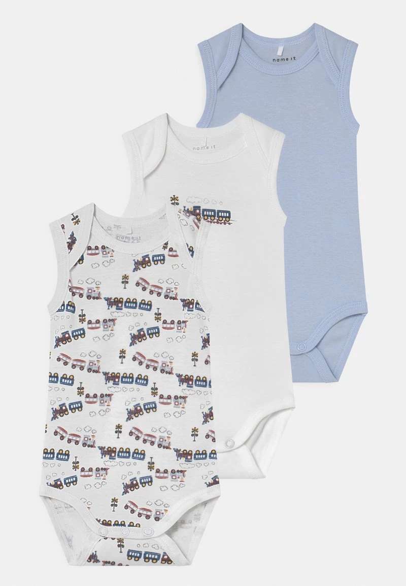 Name It Kinder NBMBODY TRAIN 3 PACK - Body - Heather 3 Name It Kinder NBMBODY TRAIN 3 PACK - Body - Heather