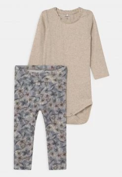 Name It NBFNILLE SET - Leggings - Hosen - Quarry | Kinder
