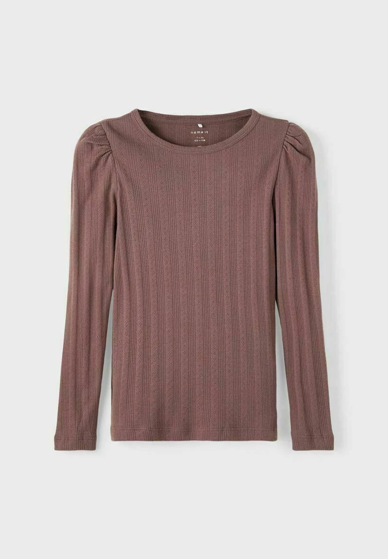 Name It MIT LANGEN ÄRMELN EXTRA SLIM FIT - Langarmshirt - Peppercorn | Kinder 5 Name It MIT LANGEN ÄRMELN EXTRA SLIM FIT - Langarmshirt - Peppercorn | Kinder – Bild 3