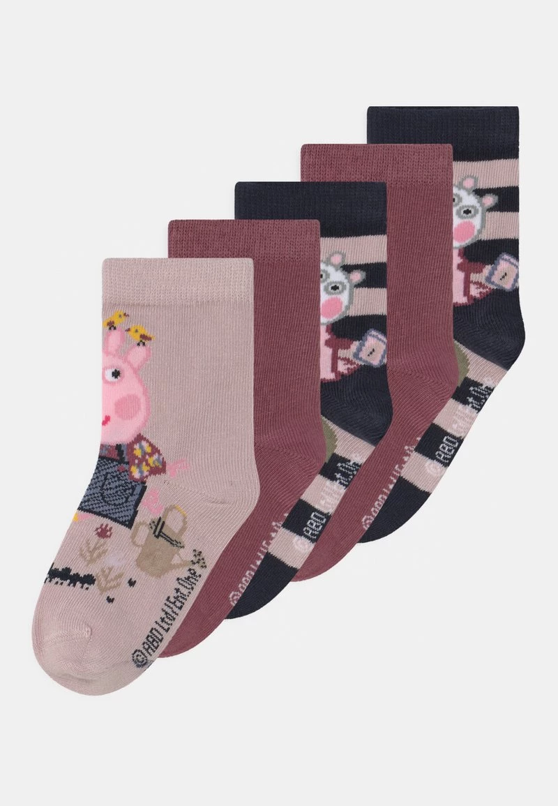 Name It Kinder NMFPEPPAPIG DABBY SOCK 5 PACK - Socken - Violet Ice 3 Name It Kinder NMFPEPPAPIG DABBY SOCK 5 PACK - Socken - Violet Ice