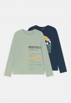 Name It NKMVUX 2 PACK - Langarmshirt - Blue | Kinder